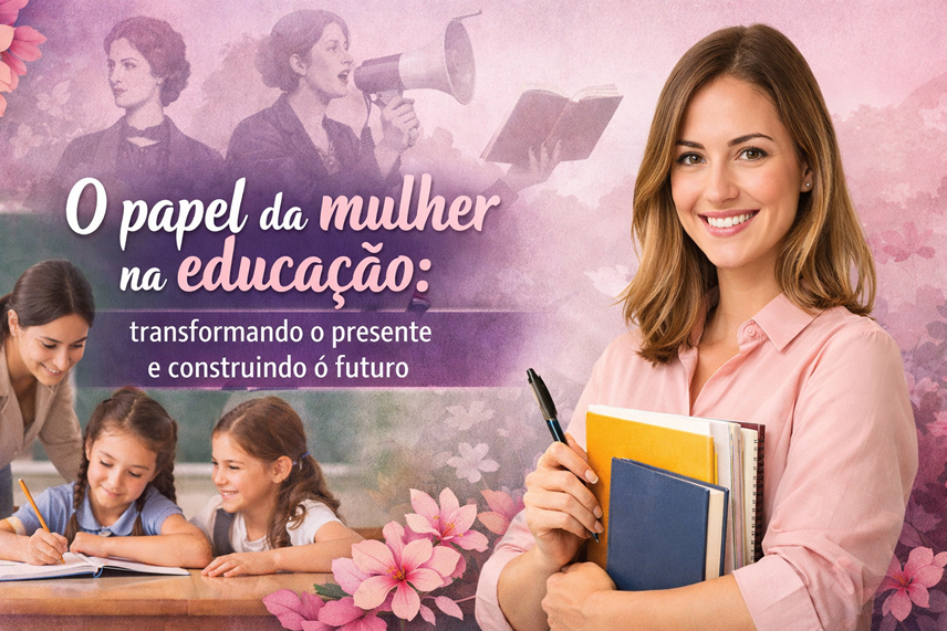 O papel da mulher na educação: transformando o presente e construindo o futuro capa notícia